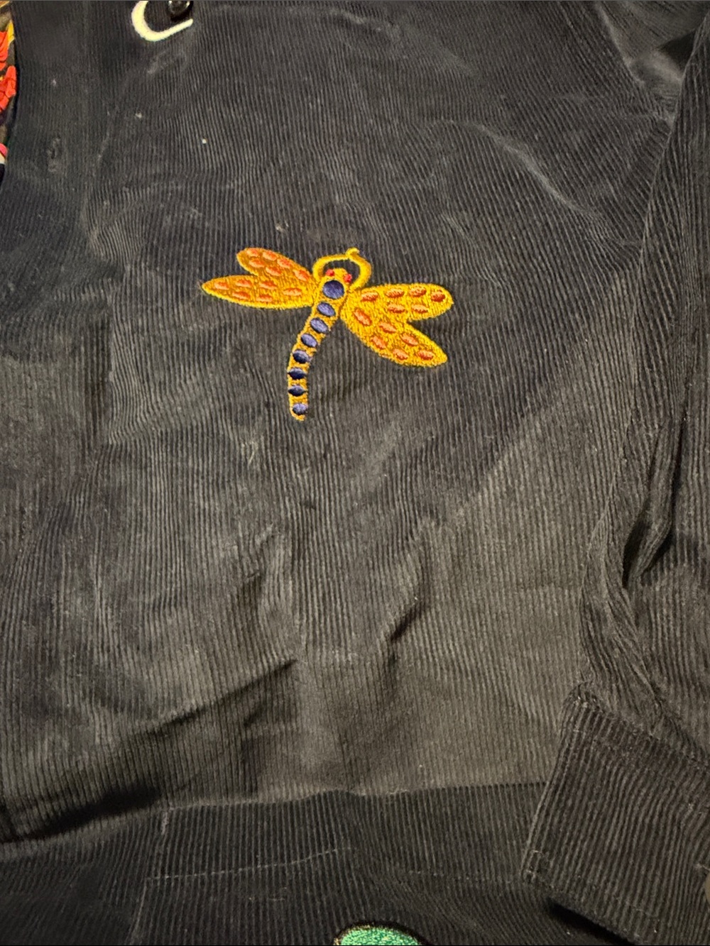 Coraline Embroidered Icons Chore Jacket - BoxLunch Exclusive - Picture 5 of 6
